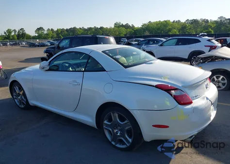 2009 Lexus Sc 430 from USA, damaged, VIN JTHFN45Y399020882